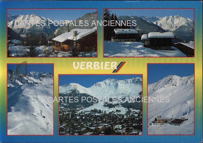 Cartes postales anciennes > CARTES POSTALES > carte postale ancienne > cartes-postales-ancienne.com Suisse Verbier