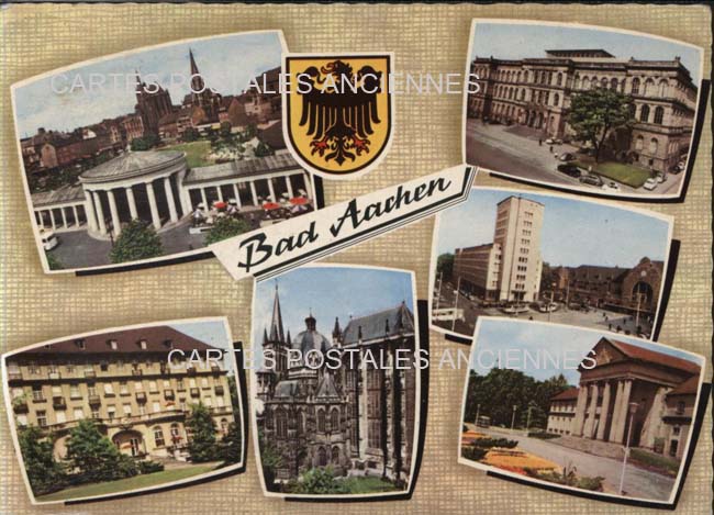 Cartes postales anciennes > CARTES POSTALES > carte postale ancienne > cartes-postales-ancienne.com Union europeenne Allemagne Bad aachen