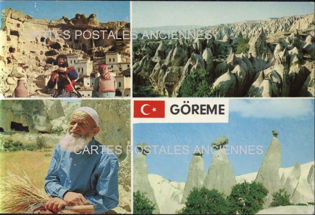 Cartes postales anciennes > CARTES POSTALES > carte postale ancienne > cartes-postales-ancienne.com Turquie Goreme