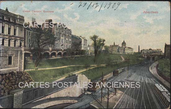 Cartes postales anciennes > CARTES POSTALES > carte postale ancienne > cartes-postales-ancienne.com Ecosse Aberdeen