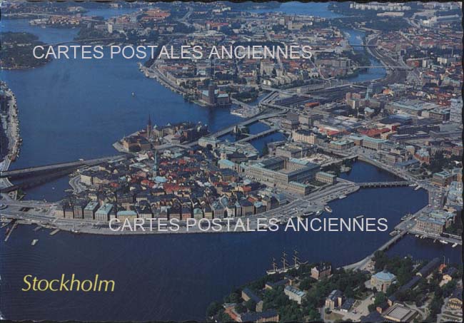 Cartes postales anciennes > CARTES POSTALES > carte postale ancienne > cartes-postales-ancienne.com Union europeenne Suede Stockholm