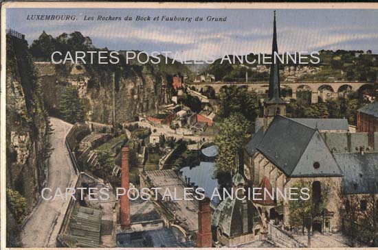 Cartes postales anciennes > CARTES POSTALES > carte postale ancienne > cartes-postales-ancienne.com Union europeenne Luxembourg Luxembourg ville