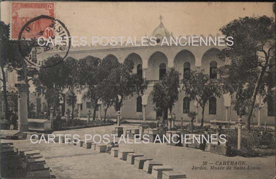 Cartes postales anciennes > CARTES POSTALES > carte postale ancienne > cartes-postales-ancienne.com Tunisie Carthage