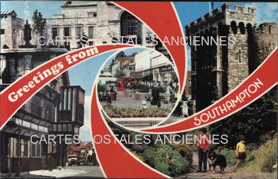 Cartes postales anciennes > CARTES POSTALES > carte postale ancienne > cartes-postales-ancienne.com Angleterre Southampton