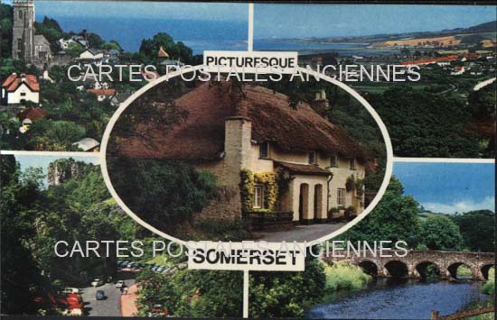 Cartes postales anciennes > CARTES POSTALES > carte postale ancienne > cartes-postales-ancienne.com Angleterre Somerset