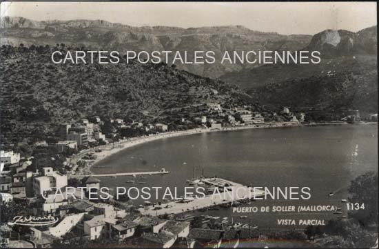 Cartes postales anciennes > CARTES POSTALES > carte postale ancienne > cartes-postales-ancienne.com Union europeenne Espagne Baleares Soller
