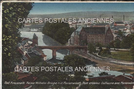Cartes postales anciennes > CARTES POSTALES > carte postale ancienne > cartes-postales-ancienne.com Union europeenne Allemagne Bad kreuznach