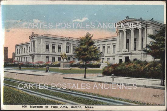 Cartes postales anciennes > CARTES POSTALES > carte postale ancienne > cartes-postales-ancienne.com Etats unis Massachusetts Boston