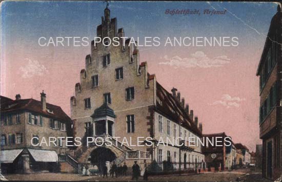 Cartes postales anciennes > CARTES POSTALES > carte postale ancienne > cartes-postales-ancienne.com Union europeenne Allemagne Schlettftadt