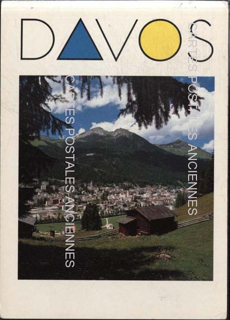 Cartes postales anciennes > CARTES POSTALES > carte postale ancienne > cartes-postales-ancienne.com Suisse Davos