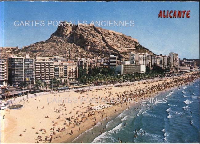 Cartes postales anciennes > CARTES POSTALES > carte postale ancienne > cartes-postales-ancienne.com Union europeenne Espagne Alicante