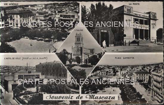 Cartes postales anciennes > CARTES POSTALES > carte postale ancienne > cartes-postales-ancienne.com Algerie Mascara