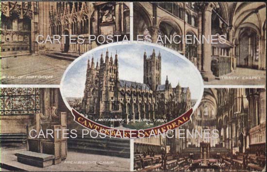 Cartes postales anciennes > CARTES POSTALES > carte postale ancienne > cartes-postales-ancienne.com Angleterre Canterbury