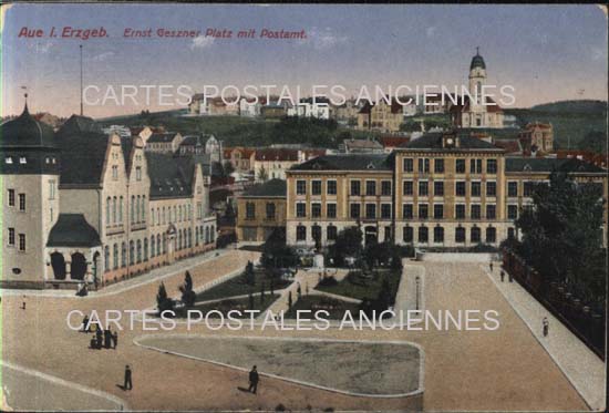 Cartes postales anciennes > CARTES POSTALES > carte postale ancienne > cartes-postales-ancienne.com Union europeenne Allemagne Aue