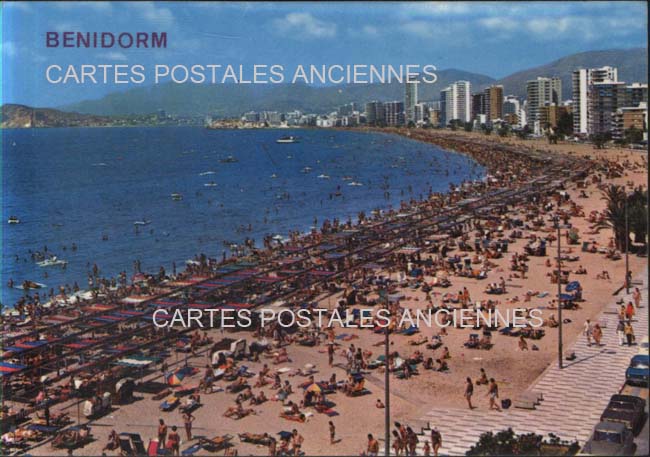 Cartes postales anciennes > CARTES POSTALES > carte postale ancienne > cartes-postales-ancienne.com Union europeenne Espagne Benidorm