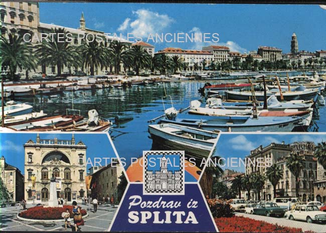 Cartes postales anciennes > CARTES POSTALES > carte postale ancienne > cartes-postales-ancienne.com Union europeenne Croatie Split