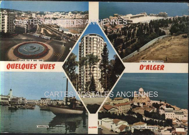 Cartes postales anciennes > CARTES POSTALES > carte postale ancienne > cartes-postales-ancienne.com Algerie Alger