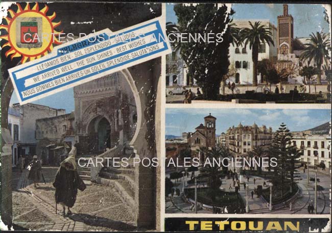 Cartes postales anciennes > CARTES POSTALES > carte postale ancienne > cartes-postales-ancienne.com Maroc Tetouan