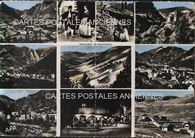 Cartes postales anciennes > CARTES POSTALES > carte postale ancienne > cartes-postales-ancienne.com Andorre