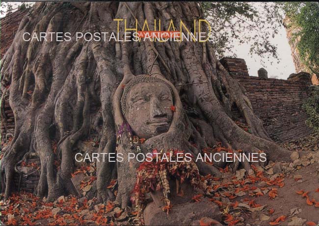 Cartes postales anciennes > CARTES POSTALES > carte postale ancienne > cartes-postales-ancienne.com Thailande Ayutthaya