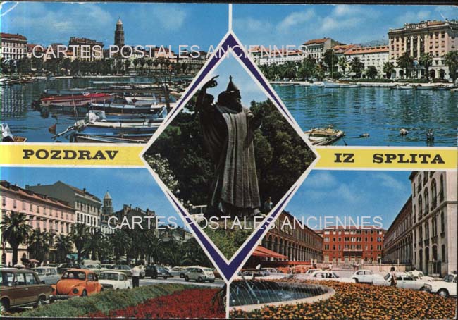 Cartes postales anciennes > CARTES POSTALES > carte postale ancienne > cartes-postales-ancienne.com Union europeenne Croatie Split