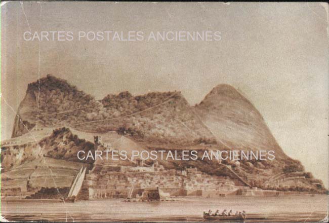 Cartes postales anciennes > CARTES POSTALES > carte postale ancienne > cartes-postales-ancienne.com Gibraltar