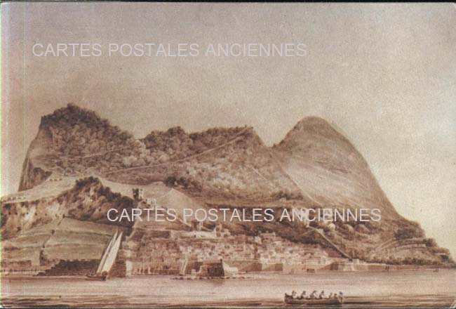 Cartes postales anciennes > CARTES POSTALES > carte postale ancienne > cartes-postales-ancienne.com Gibraltar