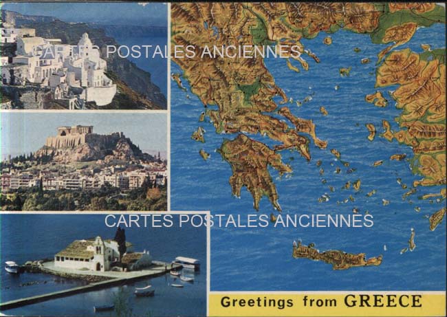 Cartes postales anciennes > CARTES POSTALES > carte postale ancienne > cartes-postales-ancienne.com Union europeenne Grece Corfou