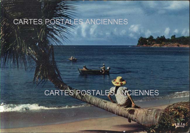 Cartes postales anciennes > CARTES POSTALES > carte postale ancienne > cartes-postales-ancienne.com Antilles francaises Guadeloupe. Grande anse