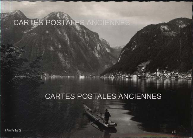 Cartes postales anciennes > CARTES POSTALES > carte postale ancienne > cartes-postales-ancienne.com Union europeenne Autriche Hallstatt