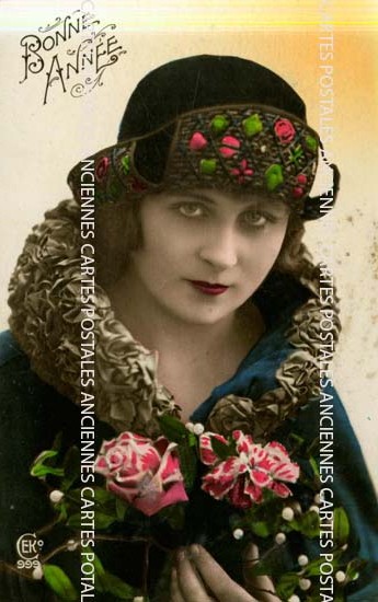 Cartes postales anciennes > CARTES POSTALES > carte postale ancienne > cartes-postales-ancienne.com Femme