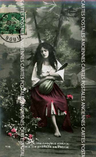 Cartes postales anciennes > CARTES POSTALES > carte postale ancienne > cartes-postales-ancienne.com Femme