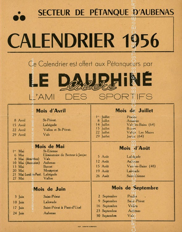 Calendar
