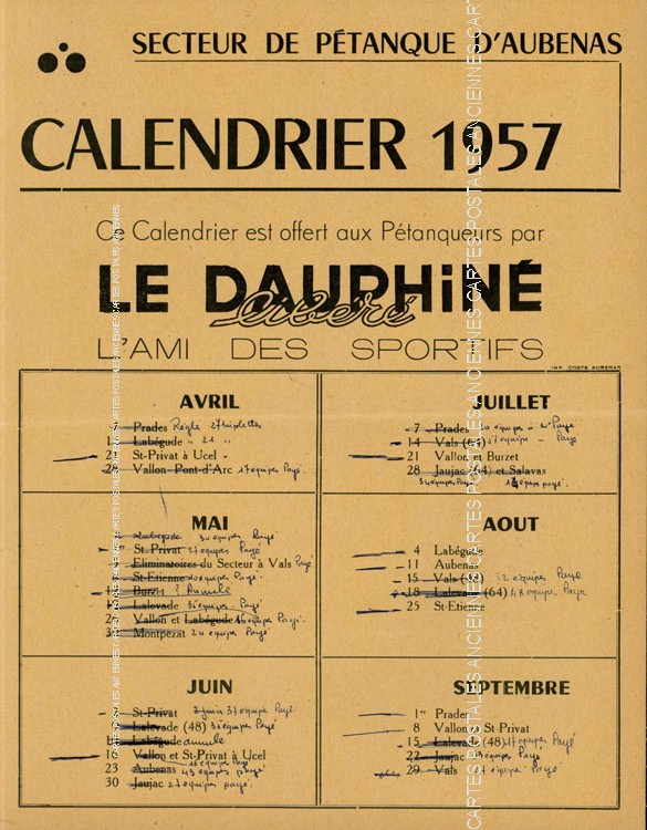 Calendar