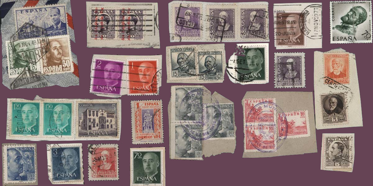 Lots of postage stamps