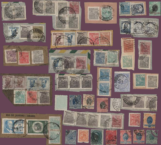 Lots of postage stamps