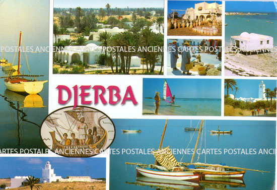 Cartes postales anciennes > CARTES POSTALES > carte postale ancienne > cartes-postales-ancienne.com Tunisie  ile de djerba