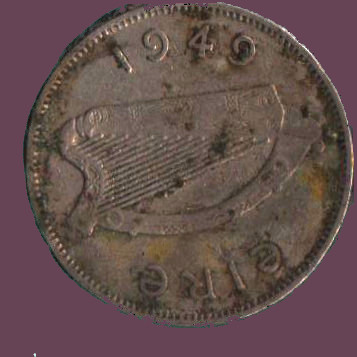 Money of the world coins currency Republique d'irlande</br>