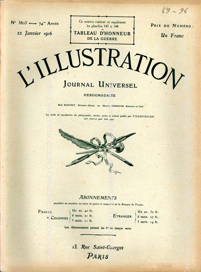 Cartes postales anciennes > CARTES POSTALES > carte postale ancienne > cartes-postales-ancienne.com L'illustration Septembre 1916