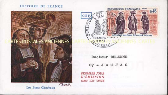 Cartes postales anciennes > CARTES POSTALES > carte postale ancienne > cartes-postales-ancienne.com France Premier jour