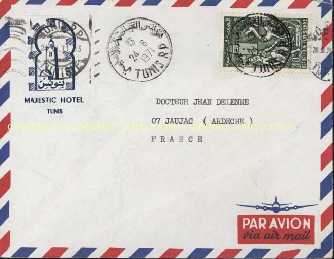 Cartes postales anciennes > CARTES POSTALES > carte postale ancienne > cartes-postales-ancienne.com Monde pays   Tunisie Tunis