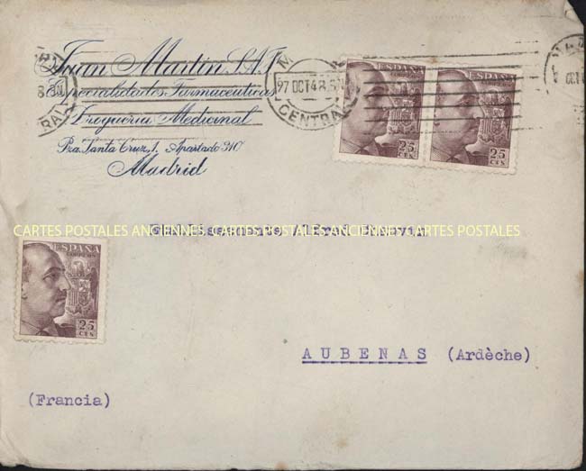 Cartes postales anciennes > CARTES POSTALES > carte postale ancienne > cartes-postales-ancienne.com Monde pays   Espagne