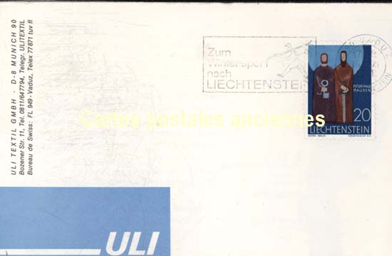 Cartes postales anciennes > CARTES POSTALES > carte postale ancienne > cartes-postales-ancienne.com Monde pays   Lichtenstein