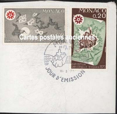 Cartes postales anciennes > CARTES POSTALES > carte postale ancienne > cartes-postales-ancienne.com Monde pays   Monaco Annee 1970