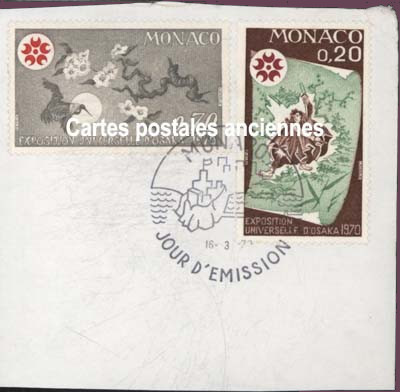 Cartes postales anciennes > CARTES POSTALES > carte postale ancienne > cartes-postales-ancienne.com Monde pays   Monaco Annee 1970