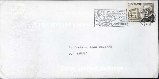 Cartes postales anciennes > CARTES POSTALES > carte postale ancienne > cartes-postales-ancienne.com Monde pays   Monaco Annee 1972