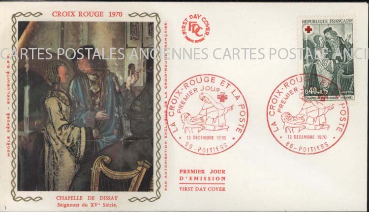 Cartes postales anciennes > CARTES POSTALES > carte postale ancienne > cartes-postales-ancienne.com France Premier jour