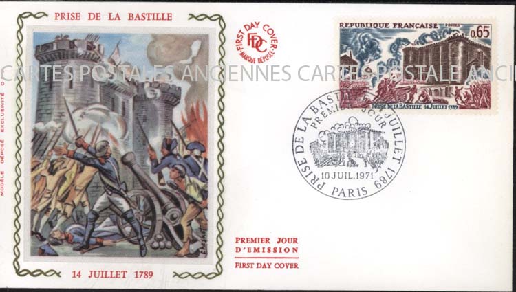 Cartes postales anciennes > CARTES POSTALES > carte postale ancienne > cartes-postales-ancienne.com France Premier jour