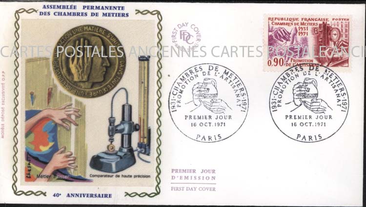 Cartes postales anciennes > CARTES POSTALES > carte postale ancienne > cartes-postales-ancienne.com France Premier jour