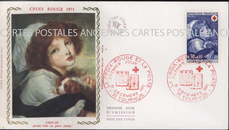 Cartes postales anciennes > CARTES POSTALES > carte postale ancienne > cartes-postales-ancienne.com France Premier jour